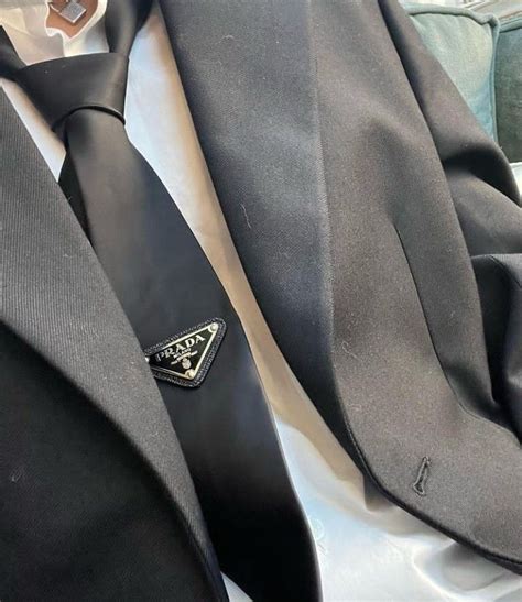 prada tie dupe|prada aesthetic.